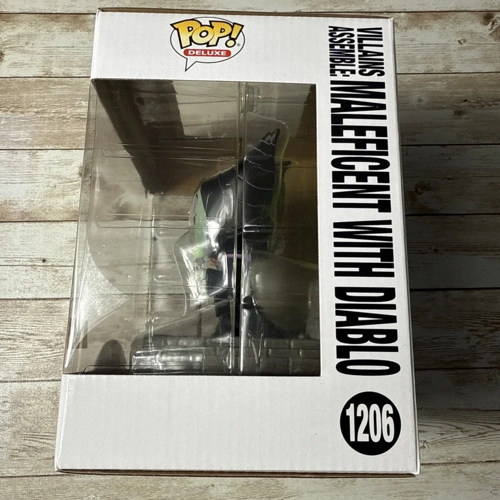 FUNKO POP! MALEFICENT WITH DIABLO EXCLUSIVE VINYL FIGURE VILLAINS ASSEMBLE #1206